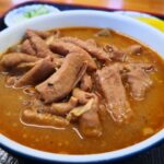 お肉　もつ煮　煮込み