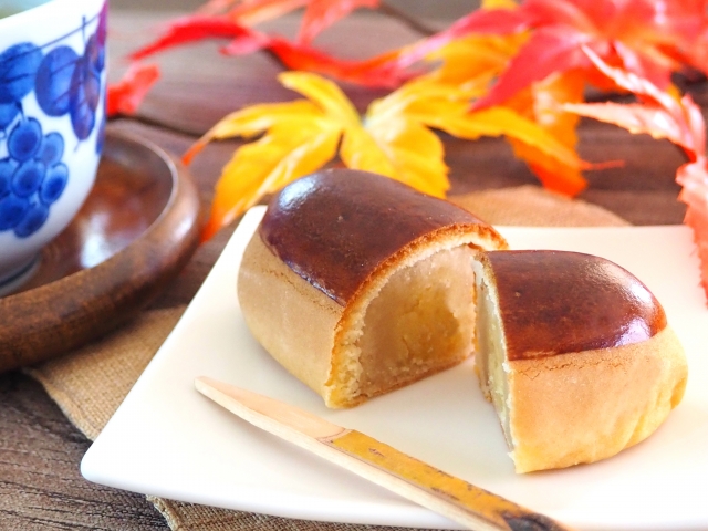 くりまんじゅう　和菓子