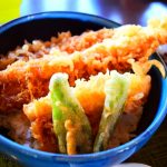 天丼　天ぷら　丼もの　食事　和食　揚げ物