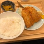 アジフライ　揚げ物　惣菜　食事　和食