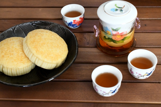 中華　甘味　蒸しパン