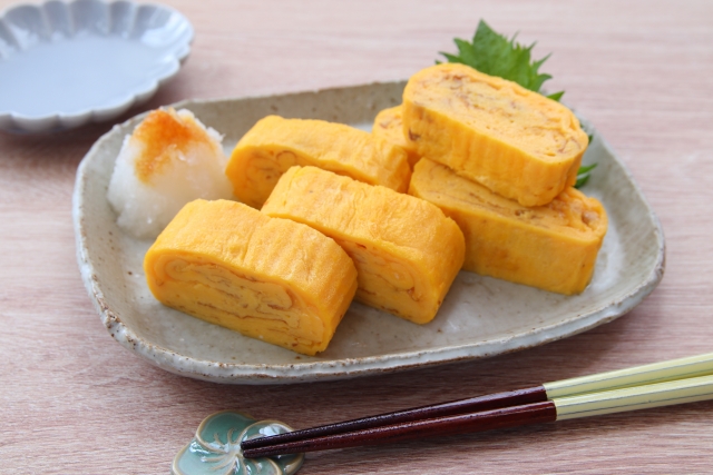 玉子　たまご　卵　玉子焼き　食事　和食