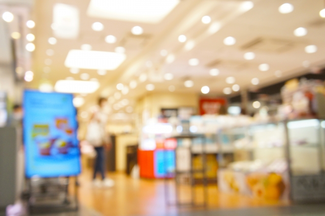 地下街　商店街　