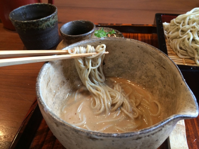 そば　くるみそば