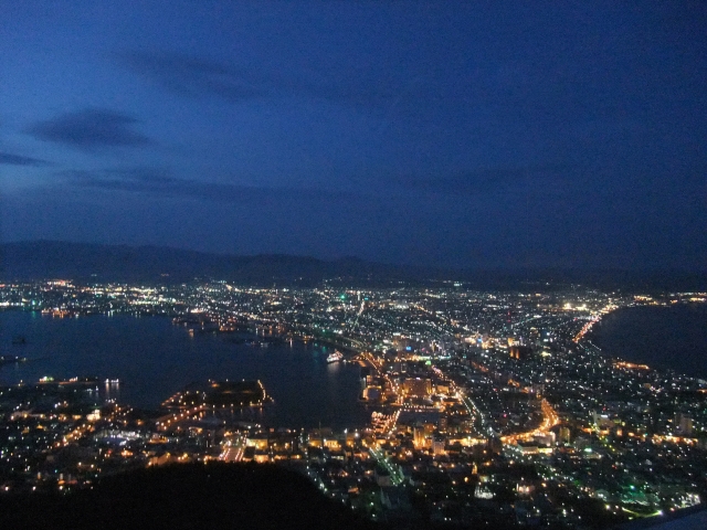 北海道　景色　風景　函館