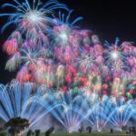 茨城　花火　古河　風景　景色