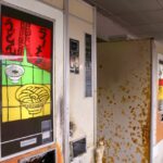 自販機　街並み