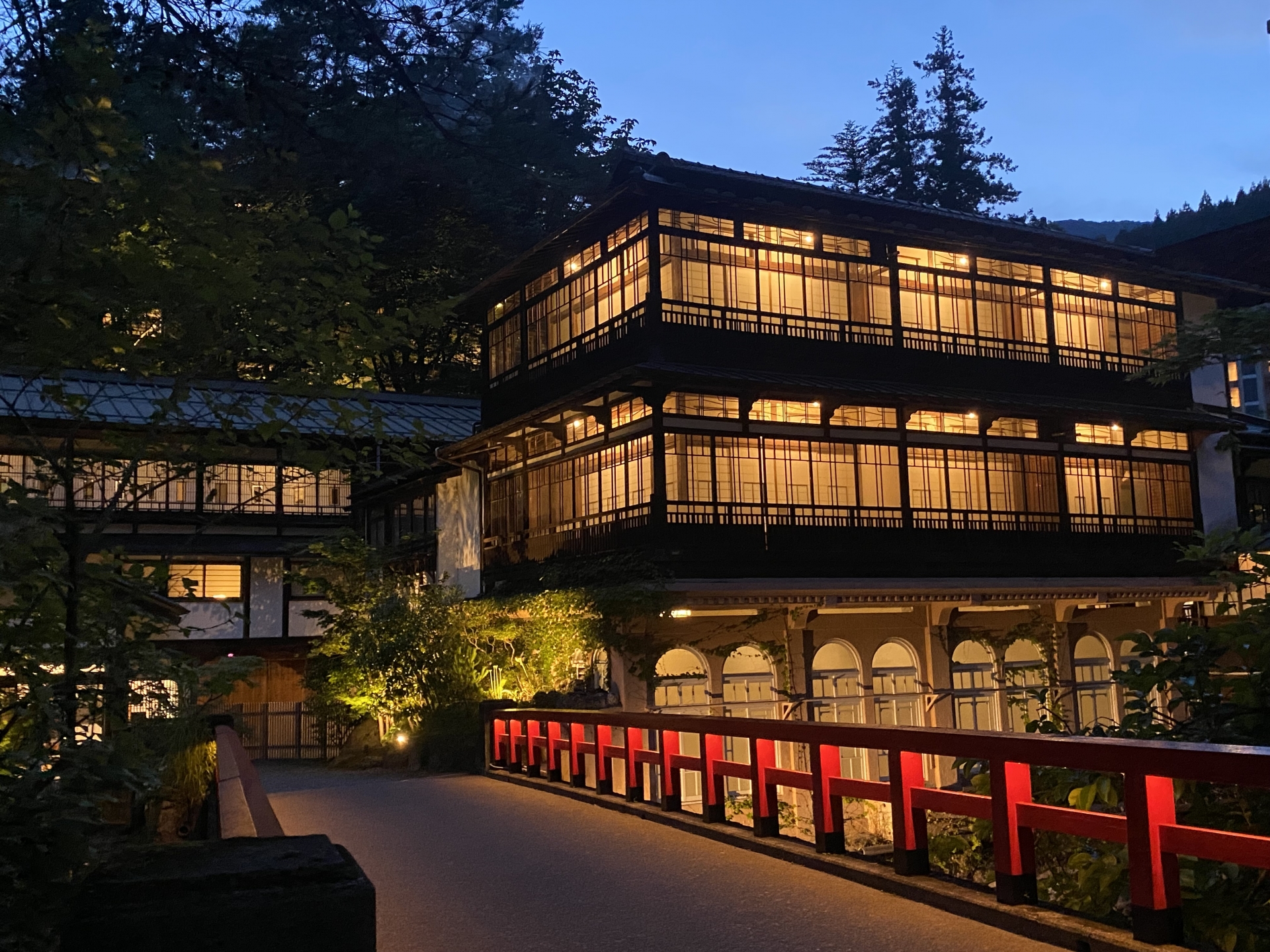 群馬　積善館　四万温泉　ホテル　旅館　和室