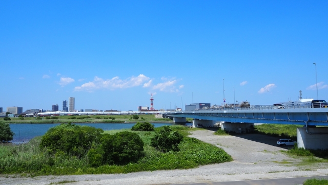 街並み　千葉　市川
