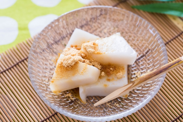 和菓子　甘味　くずもち