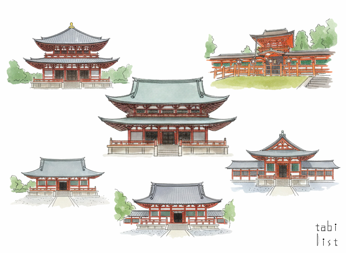 世界遺産　奈良