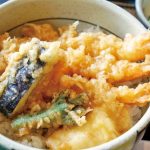 天丼　天ぷら　丼もの　食事　和食　揚げ物