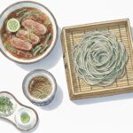 鴨せいろ　そば