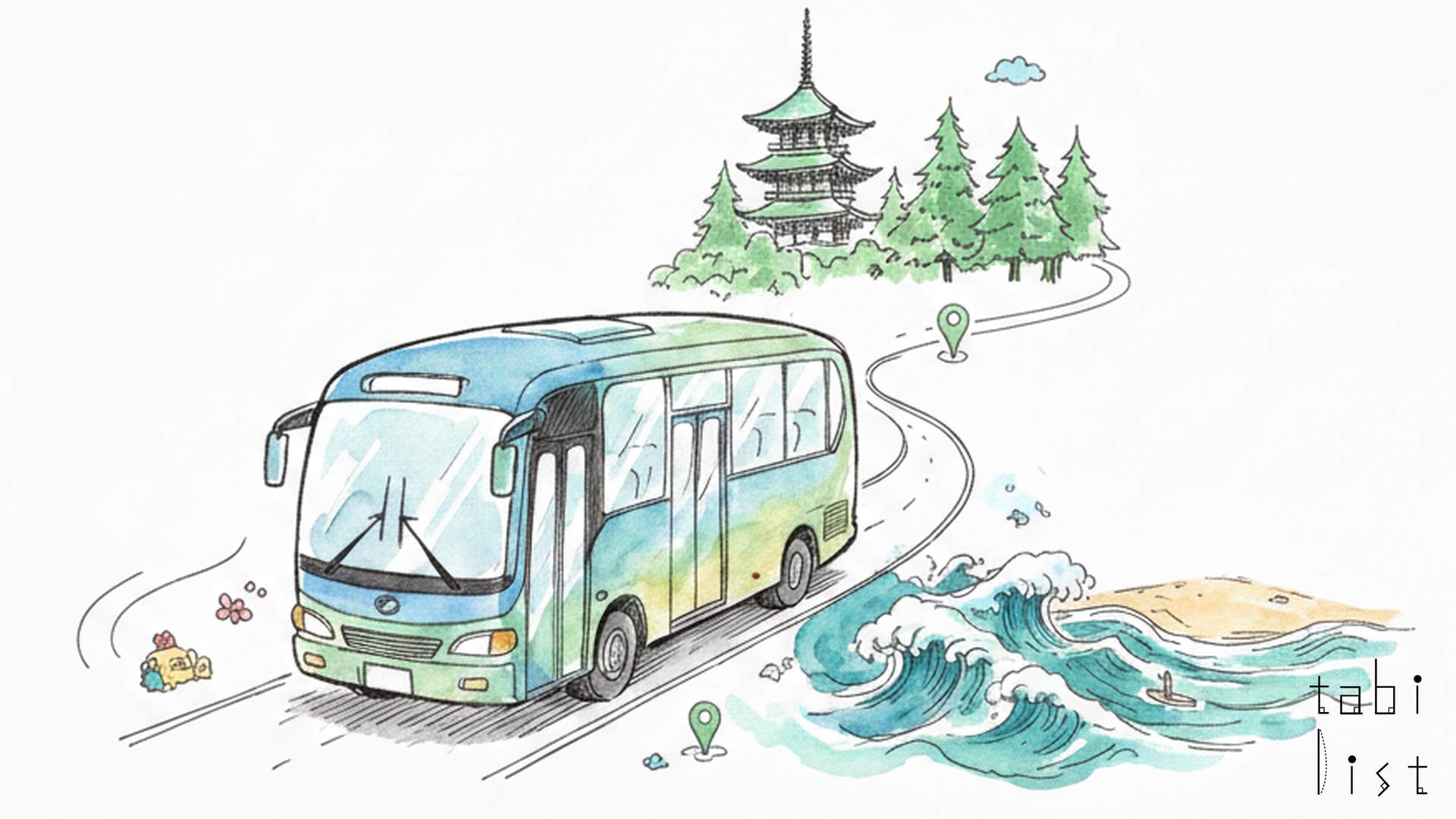 鎌倉　江ノ島　バス