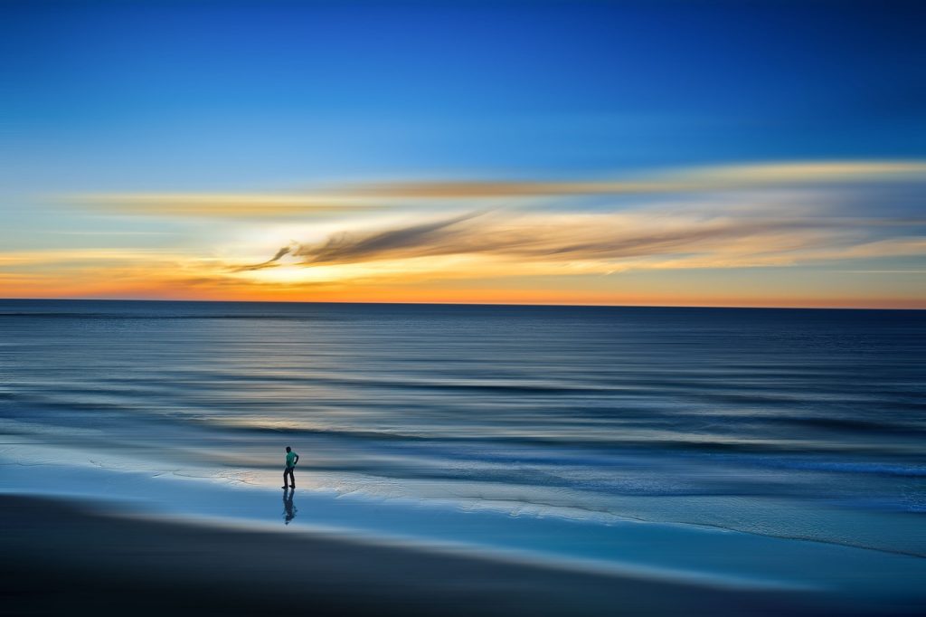 ビーチ　風景　自然