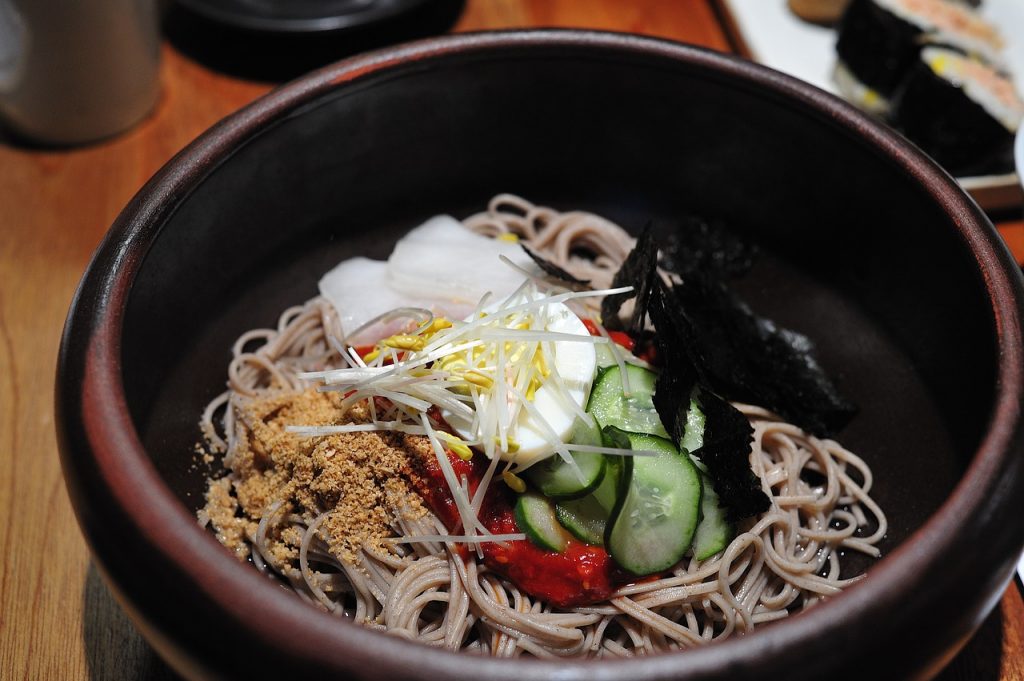 そば　麺類　食事