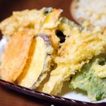 天ぷら　揚げ物　食事　和食
