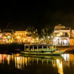 ベトナム　夜景　風景　街並み