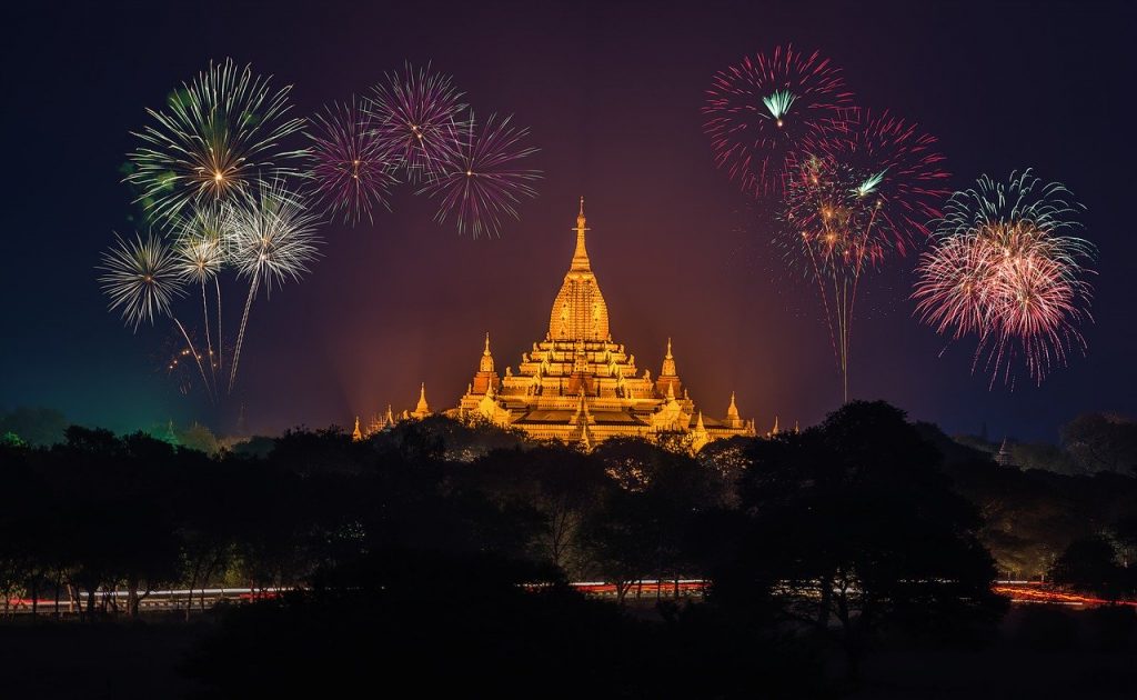 ミャンマー　世界遺産　自然　風景