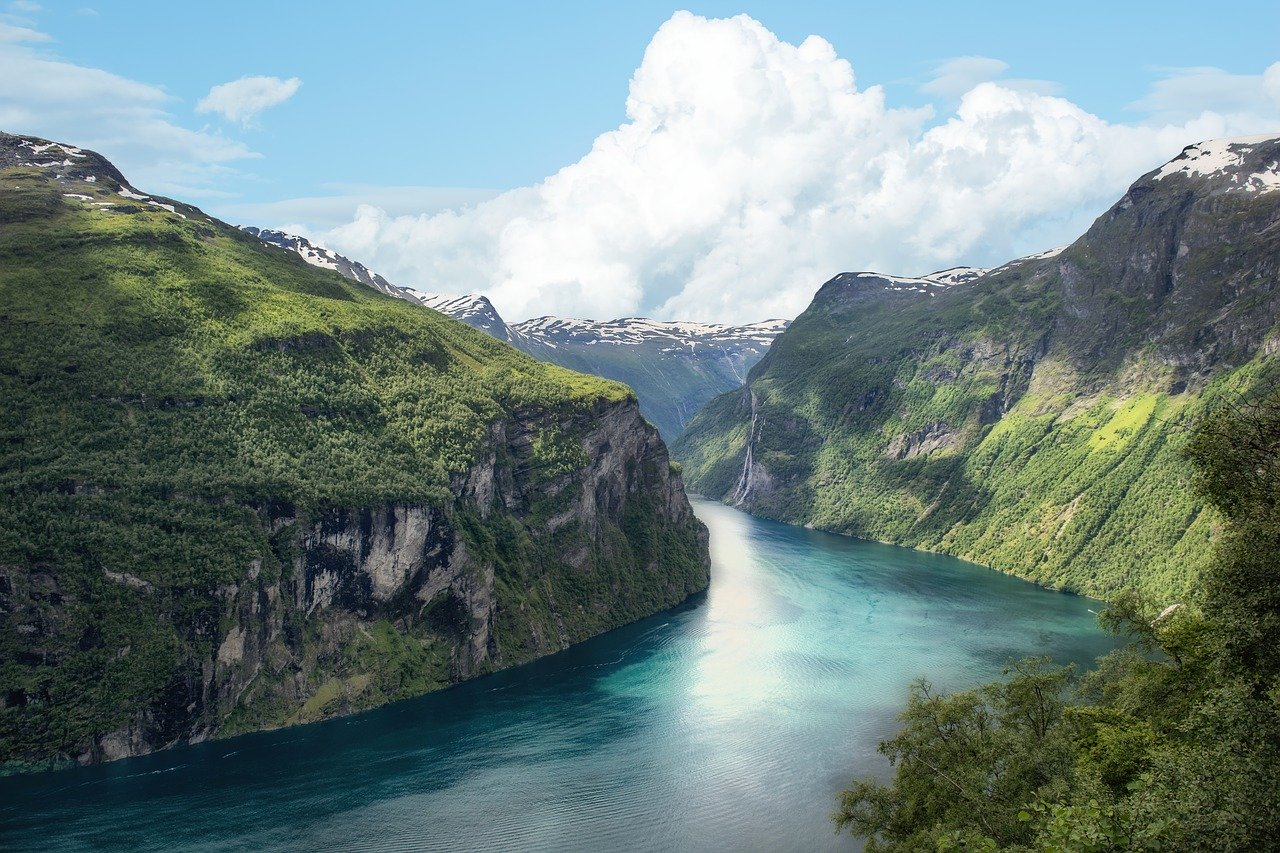 ノルウェー　世界遺産　自然　風景
