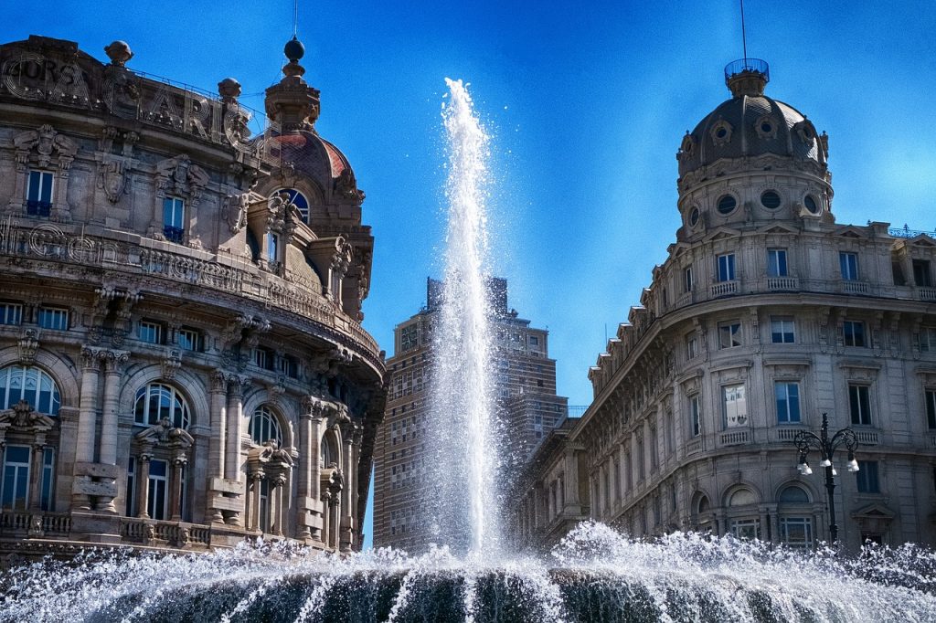 イタリア　風景　街並み