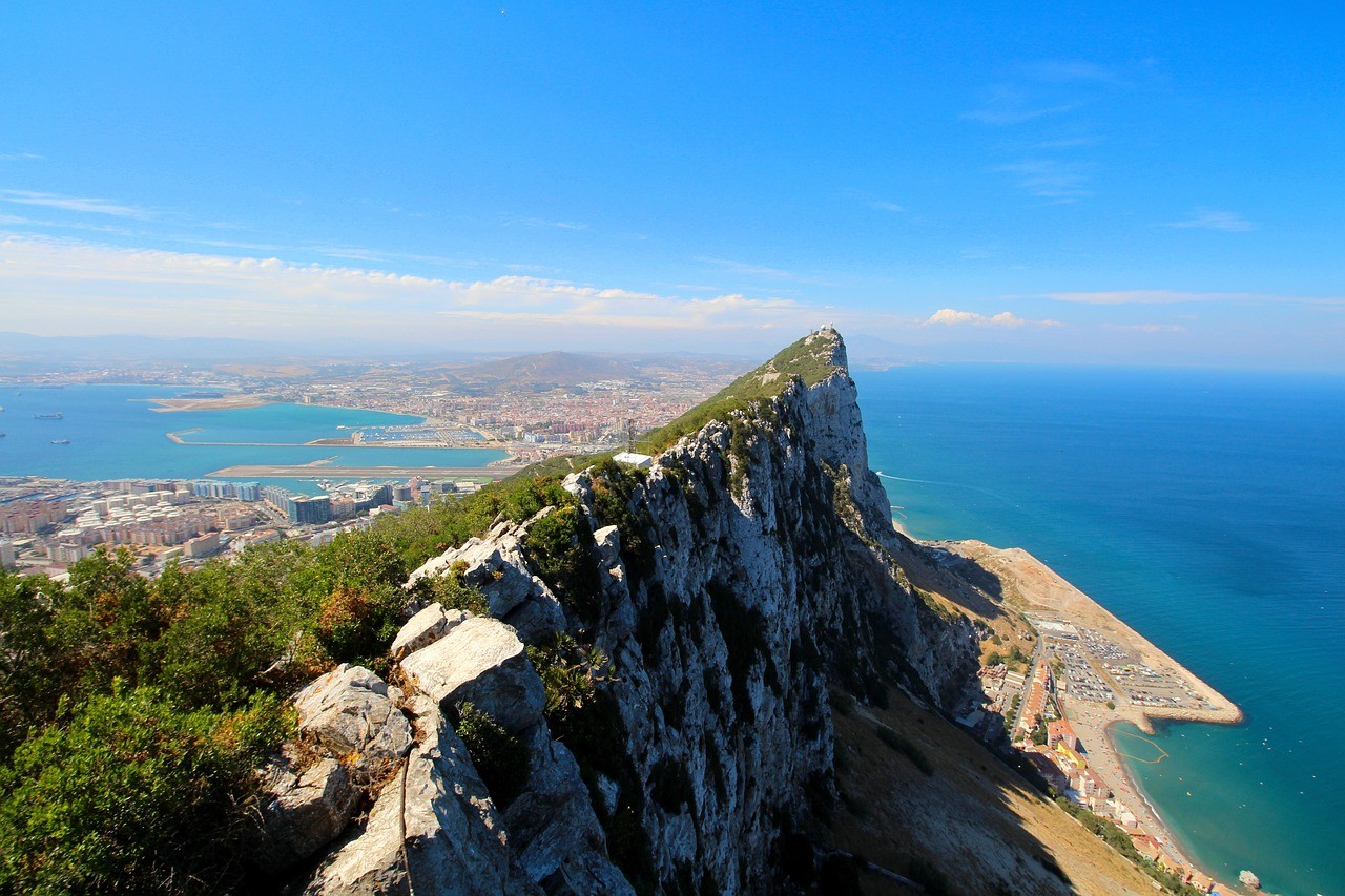 ジブラルタル　風景　自然