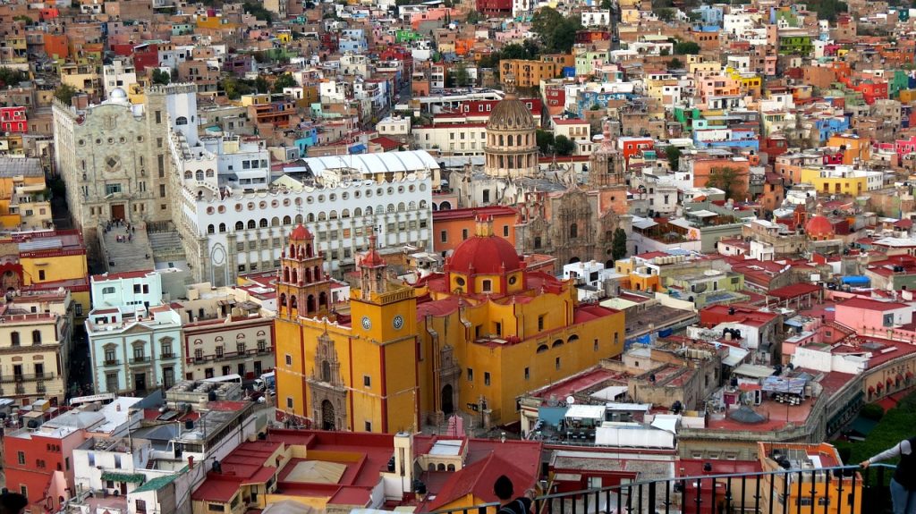 街並み　メキシコ　風景