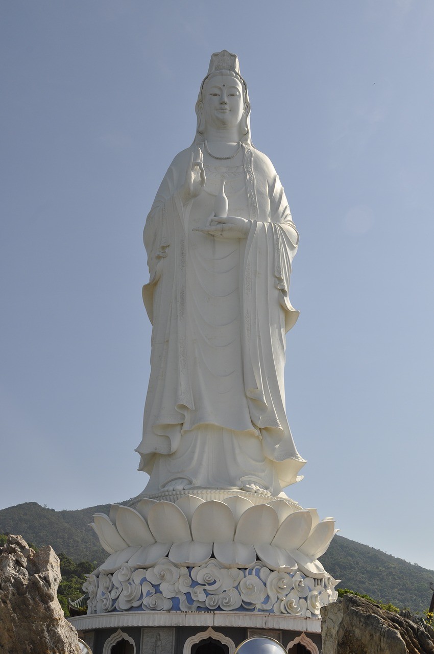 ベトナム　お寺　神社　仏閣　風景