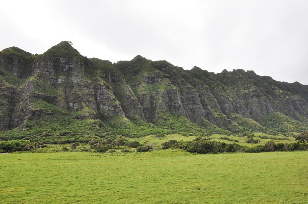 ハワイ　風景　自然