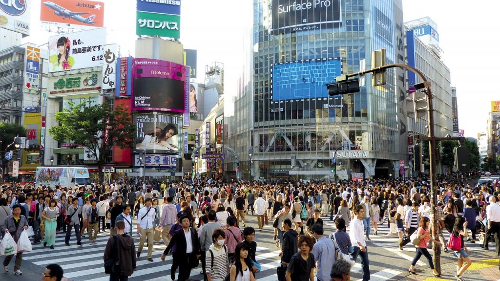 東京　風景　街並み　日本