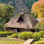 日本　風景　合掌　自然　古民家