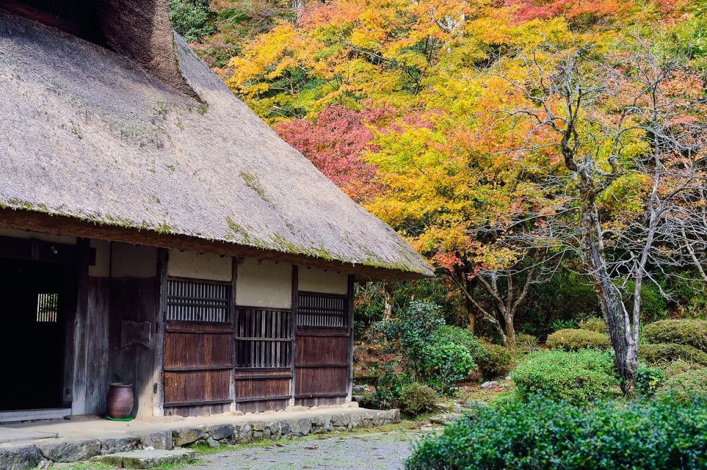 建築　インテリア　日本　古民家