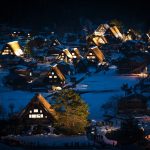 日本　風景　合掌　自然　古民家