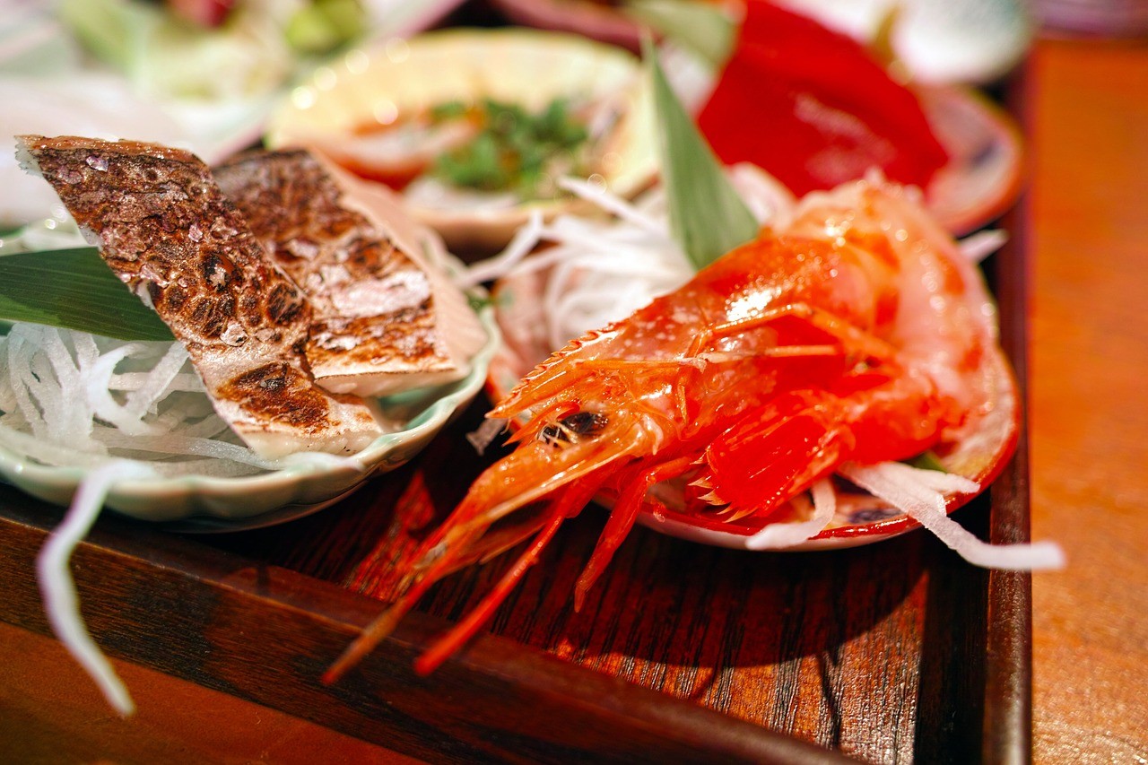 刺身　食事　和食　海鮮