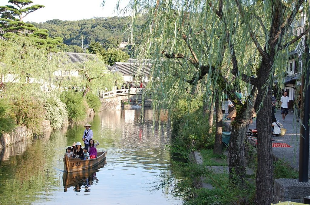 岡山　風景　街並み