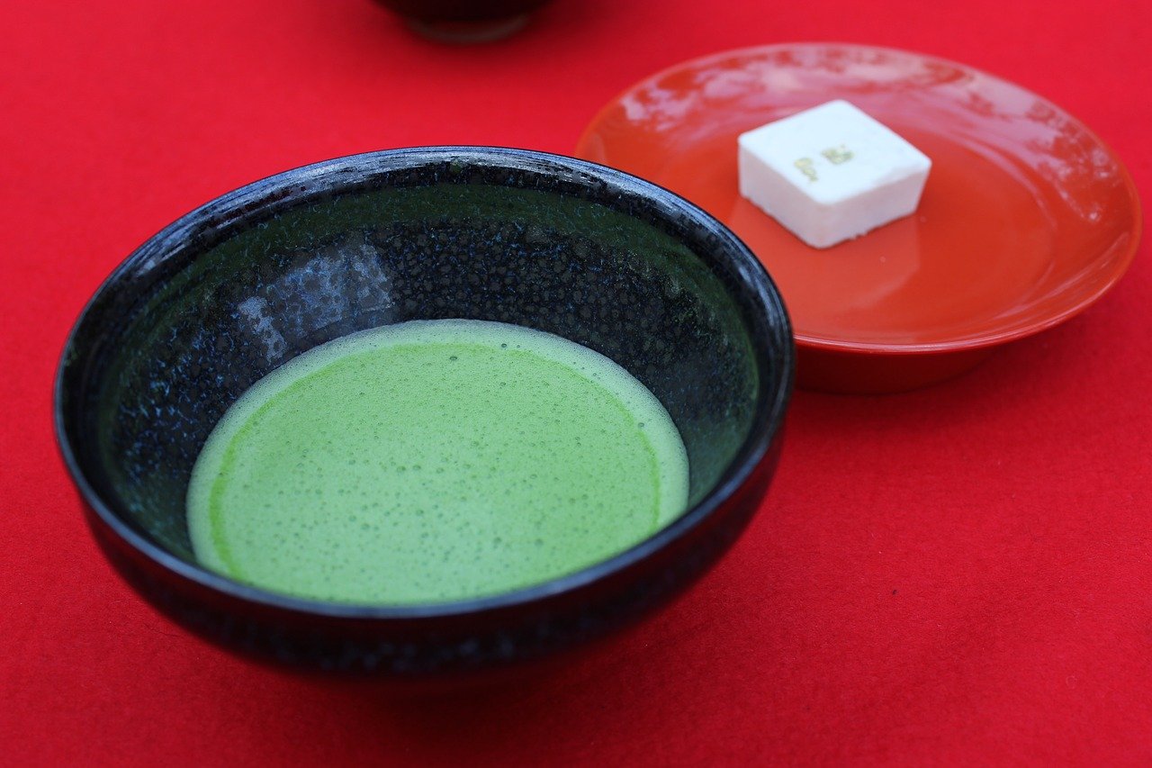 抹茶　甘味　日本