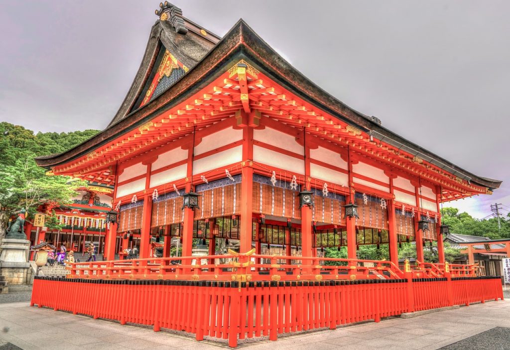 延暦寺　神社　仏閣　風景