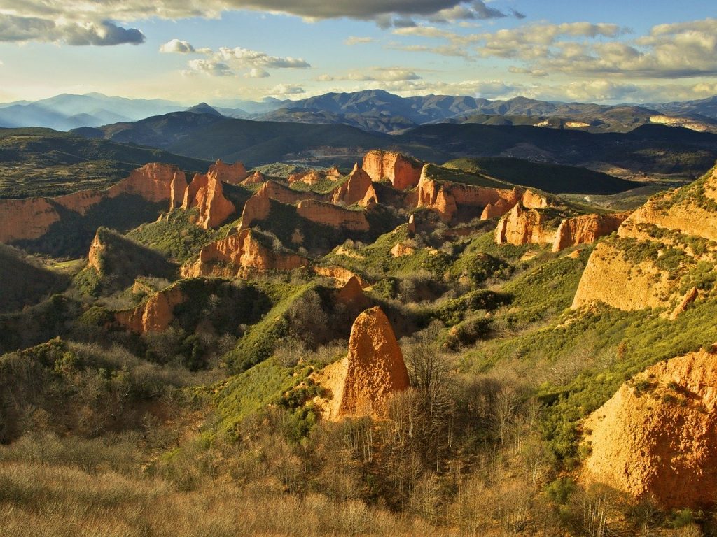 スペイン　世界遺産　風景　自然