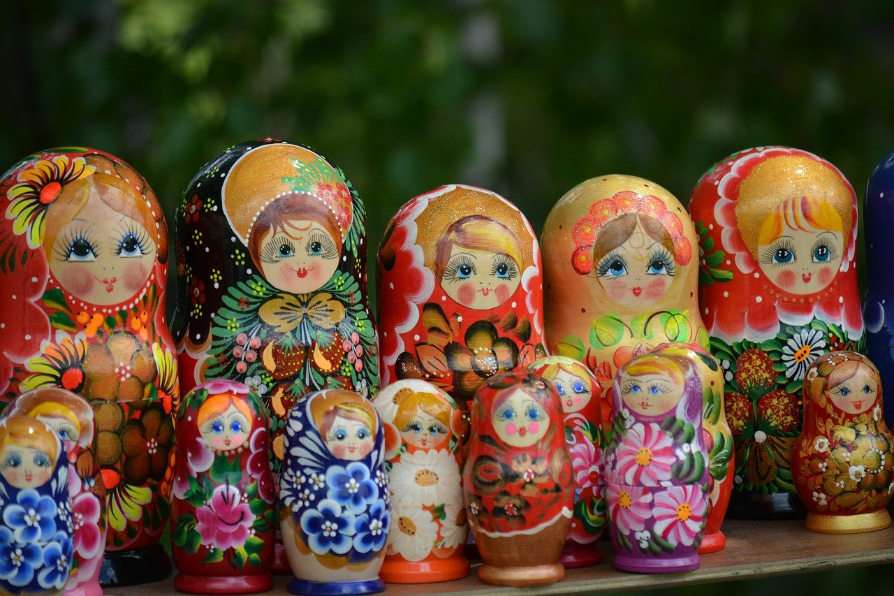 ロシア　マトリョーシカ　おもちゃ　インテリア　雑貨