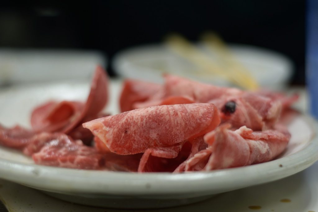 たん　お肉　食事　和食