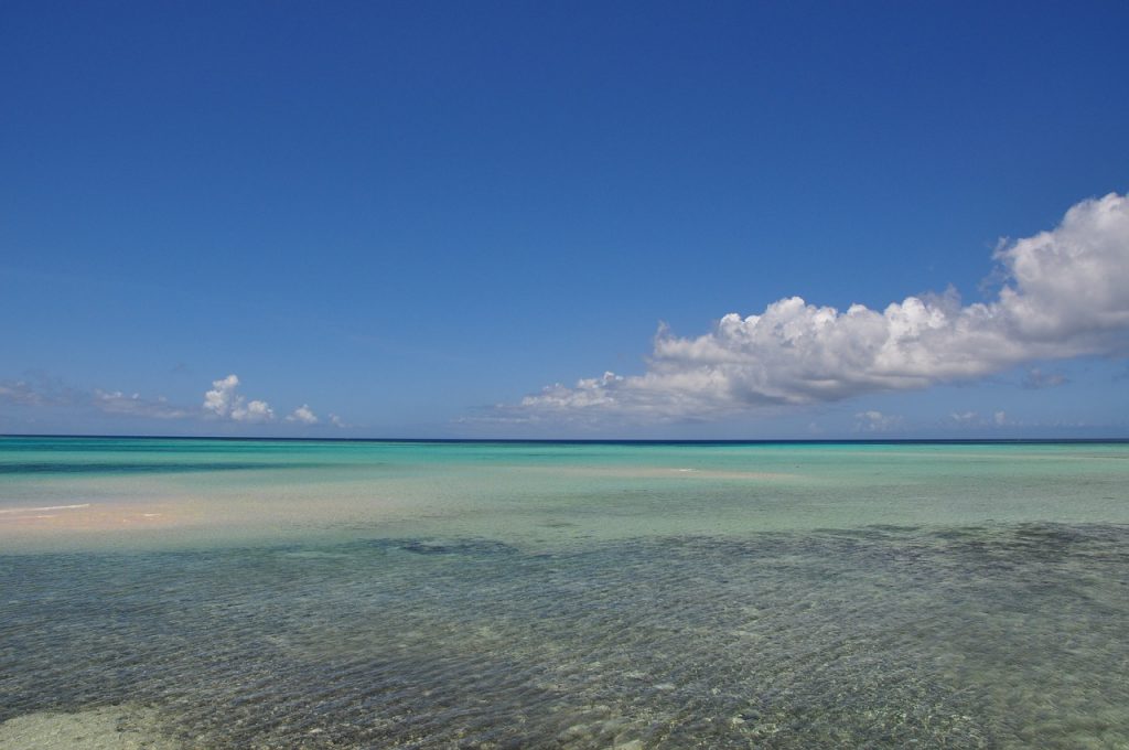 ビーチ　風景　自然