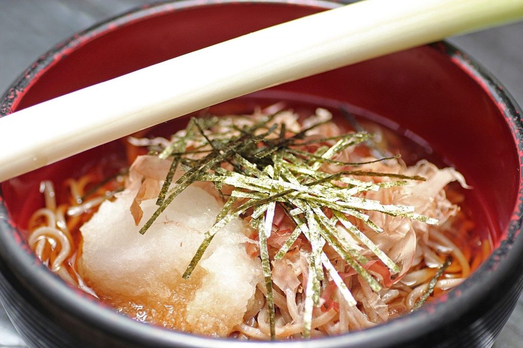 そば　麺類　食事