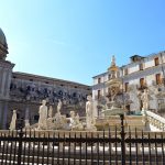 イタリア　お城　風景　建築