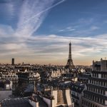 フランス　公園　風景　街並み