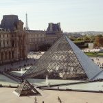 フランス　ルーブル　建築　風景　街並み