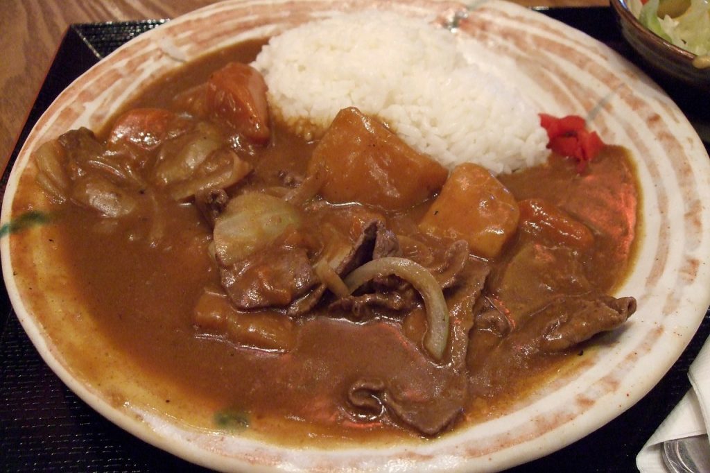 カレー　シチュー　食事　和食