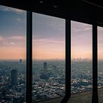 東京　絶景　ビル　風景　街並み