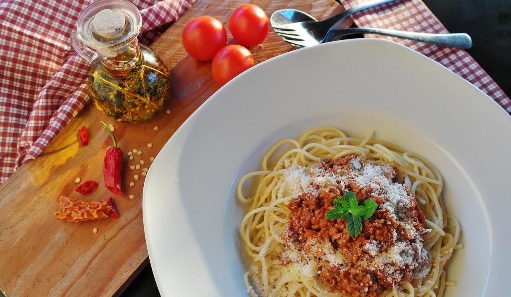 麺類　パスタ　食事　洋食　イタリアン