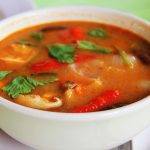 アジア　カレー　辛い　スープ　エスニック　トムヤムクン　食事