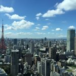 東京　街並み　風景　日本